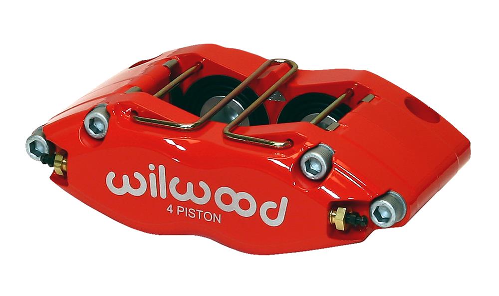 Wilwood Caliper-Dynapro Radial-Red 1.25in Pistons 0.81in Disc
