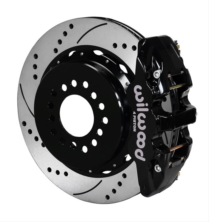 Wilwood Disc Brakes 14010941D Wilwood AERO4 Big Brake Rear Parking