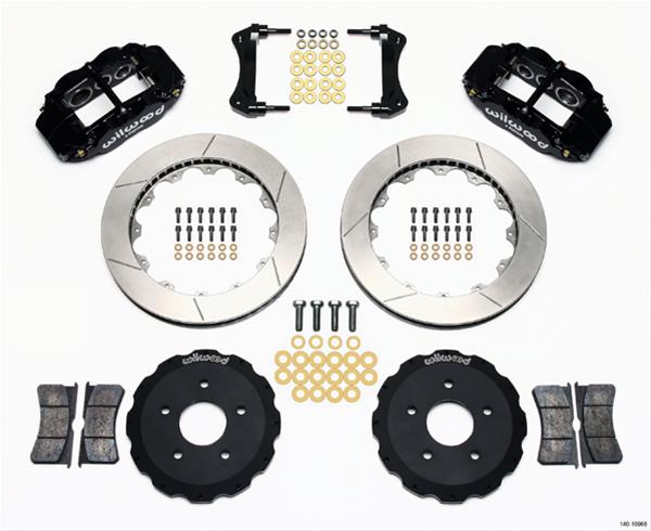 Wilwood Narrow Superlite 6R Front Hat Kit 13.06in Backdraft Cobra (BMW E36 Based) thumbnail 3