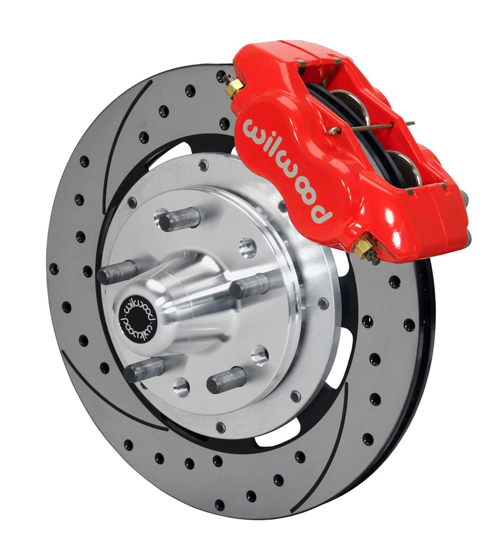 Wilwood Disc Brakes 14011074DR Wilwood Dynalite Big Brake Front Brake Kits Summit Racing