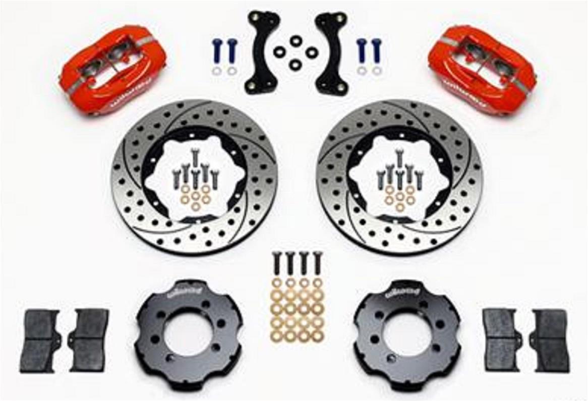 Wilwood Disc Brakes 140-11704-DR Wilwood Forged Dynalite Big Brake