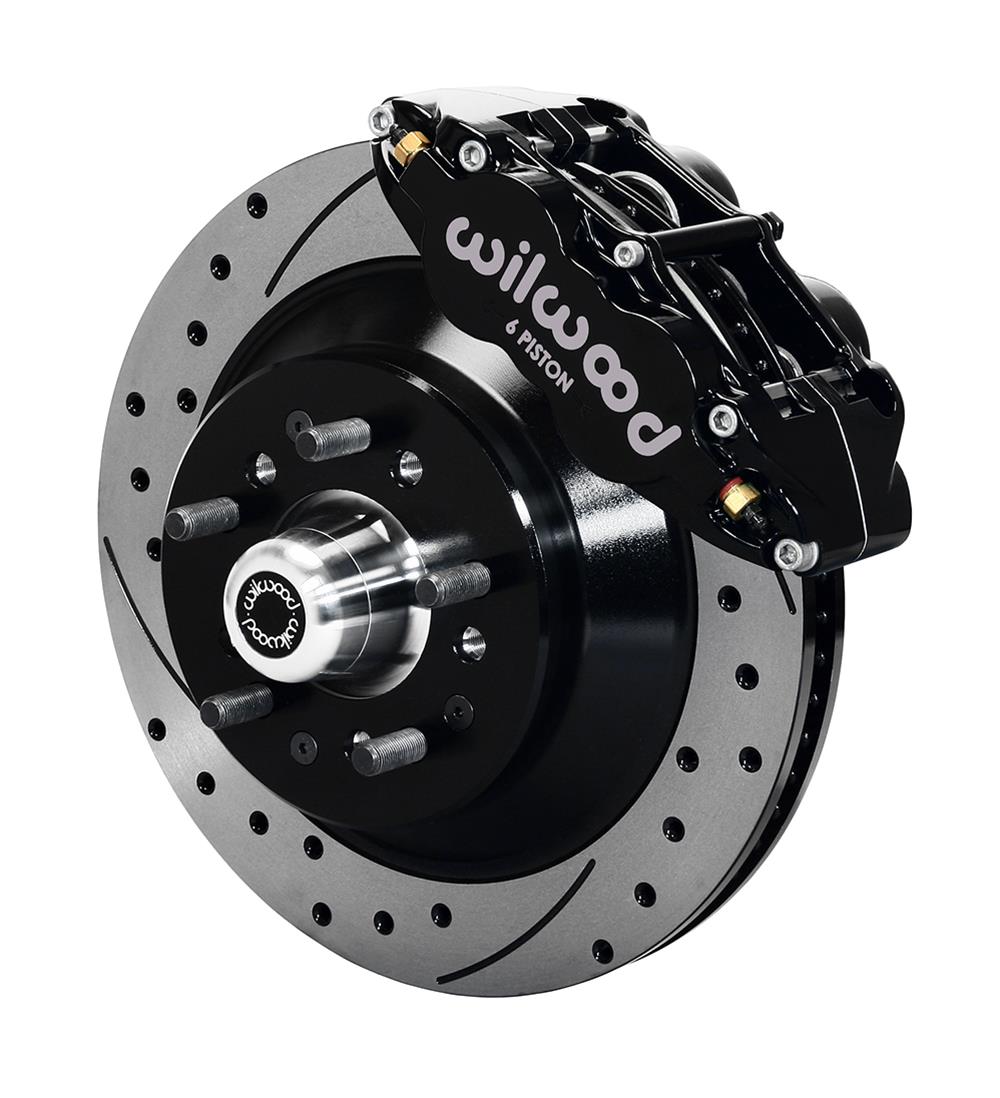 Wilwood Disc Brakes 140-12271-D Wilwood Forged Narrow Superlite 6R Big  Brake Front Brake Kits | Summit Racing