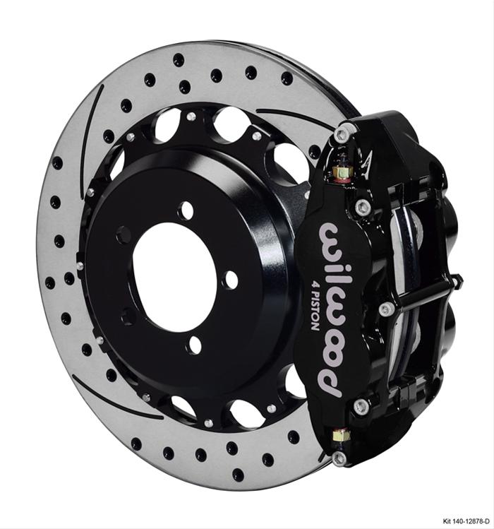 Wilwood Narrow Superlite 4R Rear Kit 12.88in Drilled 99-05 WRX / 99-07 Impreza thumbnail 2