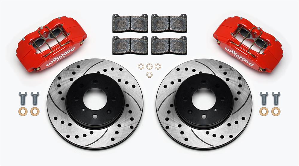 Wilwood Disc Brakes 140-12996-DR Wilwood Forged DPHA Front Caliper