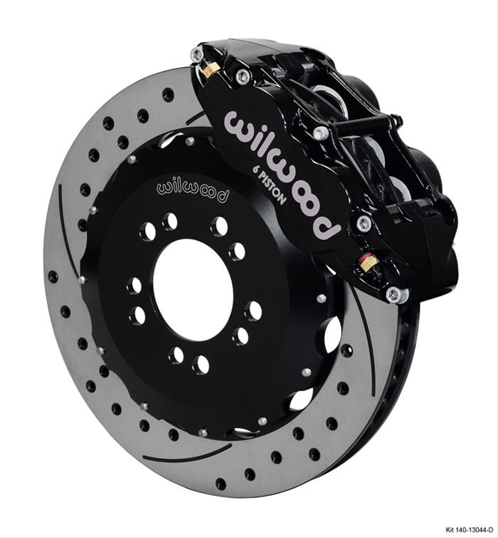 Wilwood Narrow Superlite 6R Front Hat Kit 14.00in Drilled 2008-up Hyundai Genesis Coupe w/Lines thumbnail 2