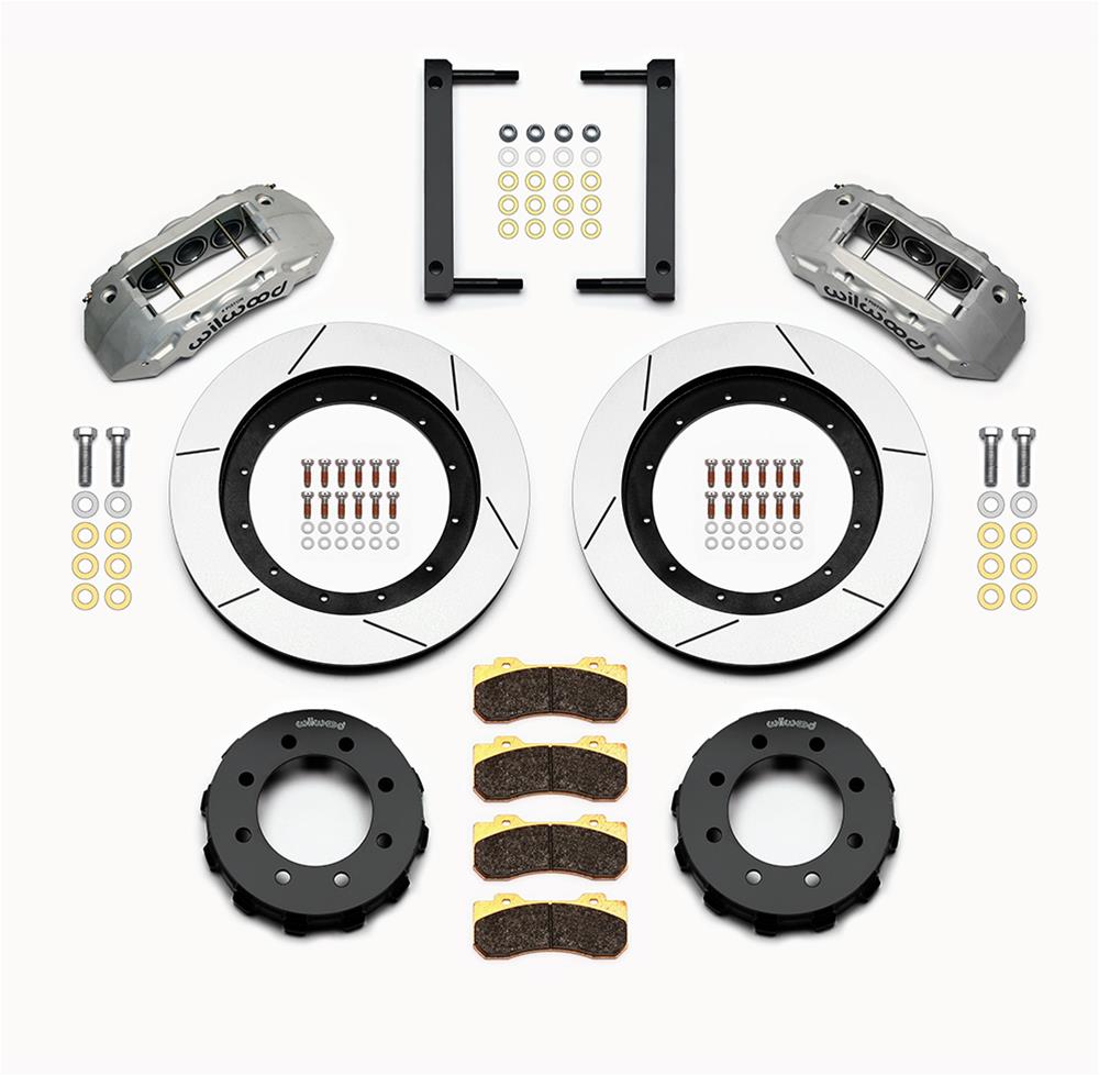 Wilwood TX6R Front Kit 16.00in Clear Ano 2005-2012 Ford F250/F350 4WD thumbnail 2