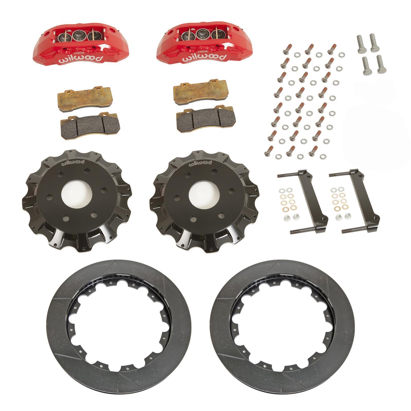 2003 CHEVROLET SILVERADO 1500 Wilwood Disc Brakes 14013876R Wilwood TC6R Big Brake Truck Front