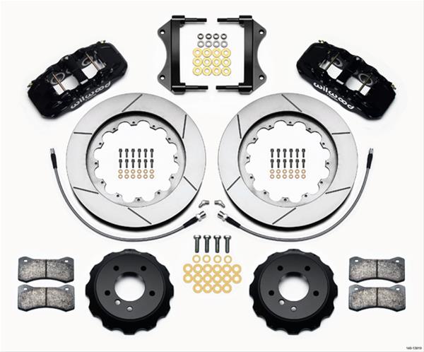 Wilwood AERO6 Front Hat Kit 15.00 2007-2011 BMW E90 Series w/Lines thumbnail 3