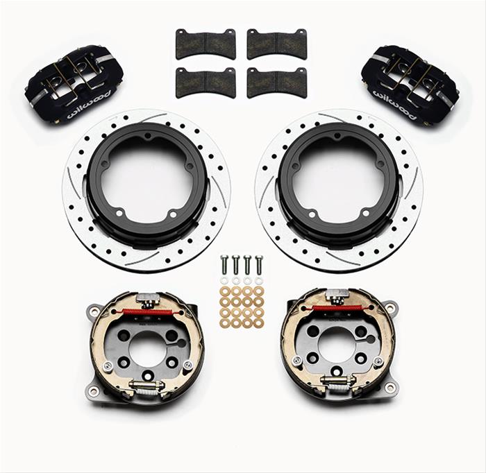 Wilwood Dynapro Low-Profile 11.00in P-Brake Kit Strange Eng Floater 3.49in Offset thumbnail 2