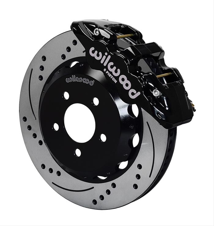 Wilwood AERO6 Front Hat Kit 15.00 Drilled 2016-Up Camaro w/Lines thumbnail 2