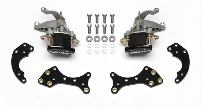 Wilwood 120-17265 Wilwood LH MC4 Mechanical Parking Brake Caliper - 4.75in Bracket - 0.25in Disc - Ty3 Hard Ano