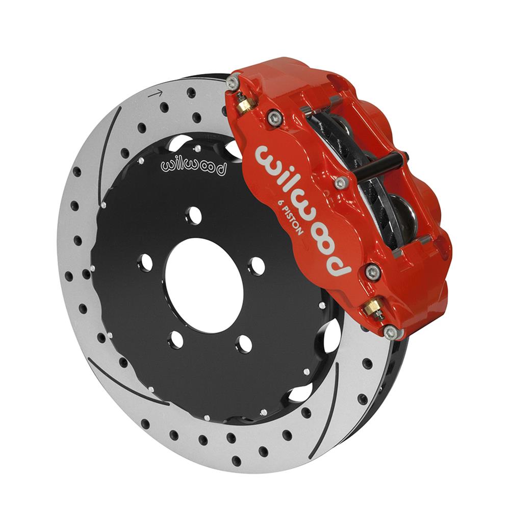 Wilwood Disc Brakes 140-14680-DR Wilwood Forged Narrow Superlite 6R Big ...