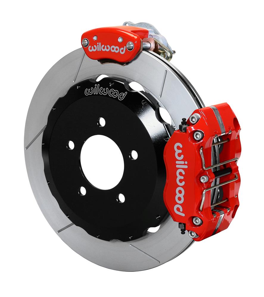 Wilwood Dynapro Radial4 / MC4 Rear Kit 12.88 Red 2006-15 Miata w/Lines & Cables