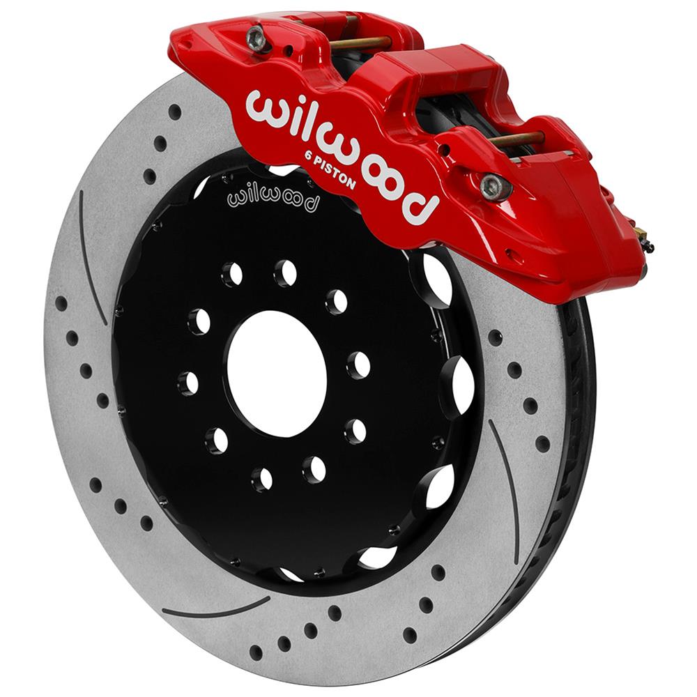 Wilwood Disc Brakes 140-15705-DR Wilwood AERO6 Big Brake Front