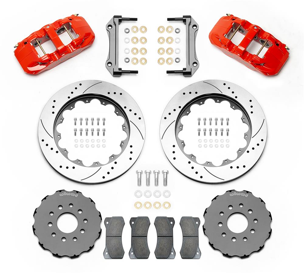 Wilwood Disc Brakes 140-15705-DR Wilwood AERO6 Big Brake Front