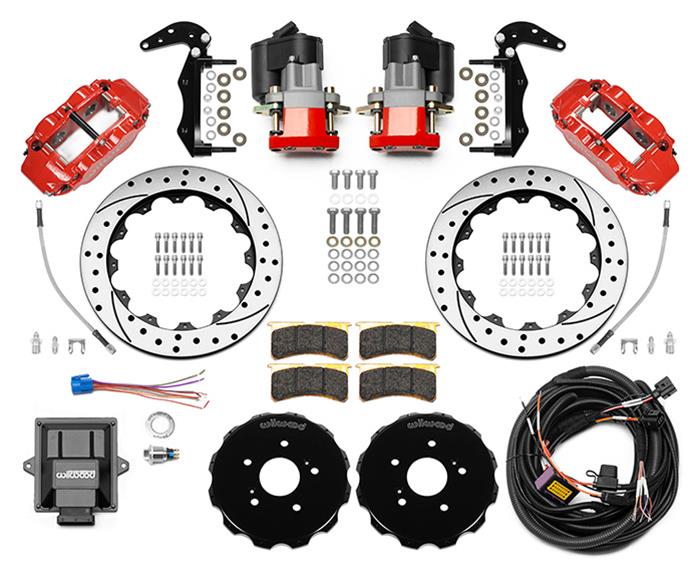 Wilwood 00-09 Honda S2000 Narrow Superlite 4R Rear Brake Kit - Drilled & Slotted thumbnail 3