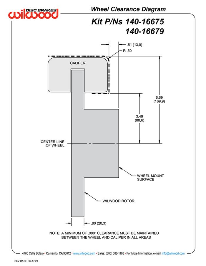 Wilwood Disc Brakes 14016675 Wilwood Narrow Superlite 4R Caliper Kits Summit Racing