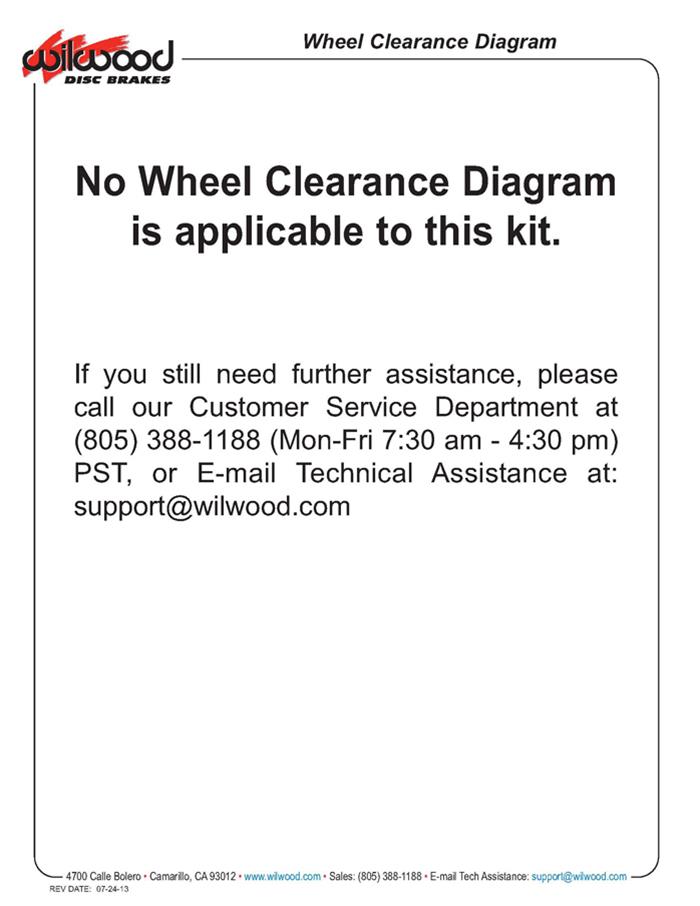 Wilwood Forged Superlite 4 Radial Sprint Inboard Rear Brake Kits 140-17141 KIT,SPRINT,FSL4R,INBOARD,VENTED ROTOR thumbnail 2