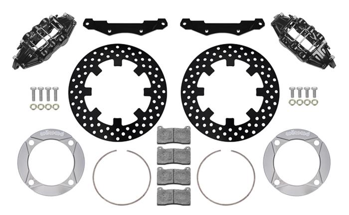 Wilwood 2020+ Polaris RZR Pro UTV6 Rear Kit 11.25in - Black Calipers/Drilled Rotors thumbnail 3