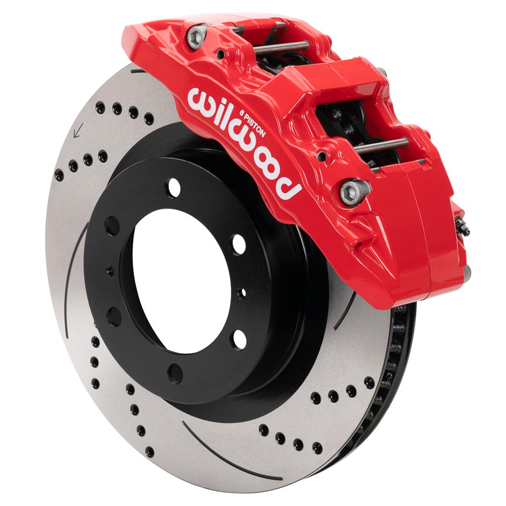 Wilwood Disc Brakes 140-17284-DR Wilwood AERO6-DM Direct Mount