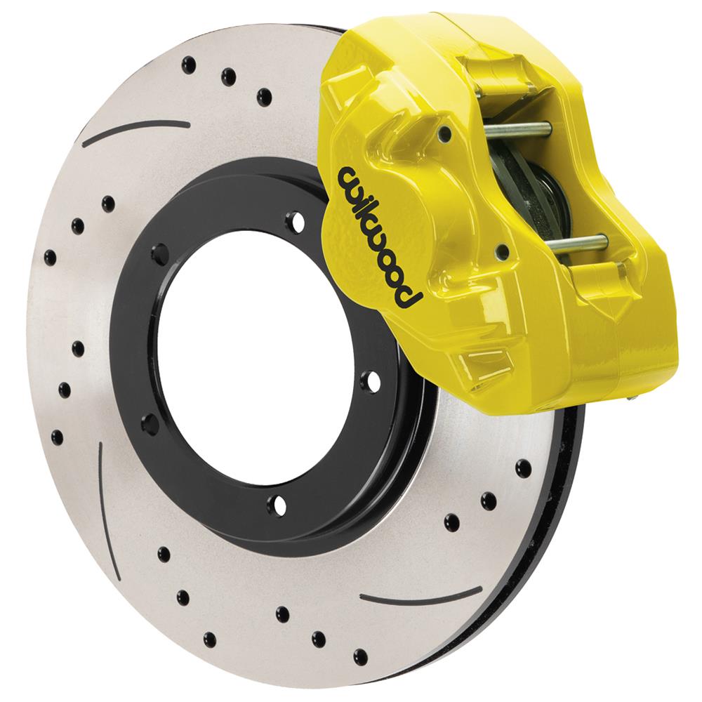 Wilwood D45 OE Replacement Front Brake Kits 1984-1989 Porsche 911 Base Model 3.50 MT (Plain Face 11.10