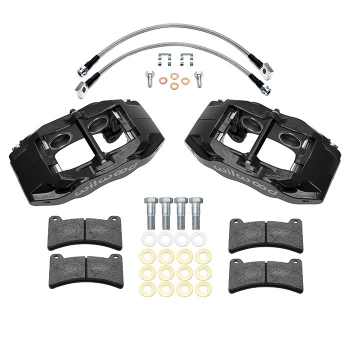 Wilwood 97-04 Corvette C5 All/05-13 C6 Base Models DPC56 Rear Caliper Kit - Black thumbnail 3