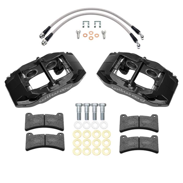 Wilwood 05-13 Corvette C6 Base Models DPC56 Rear Caliper Kit - Black thumbnail 3