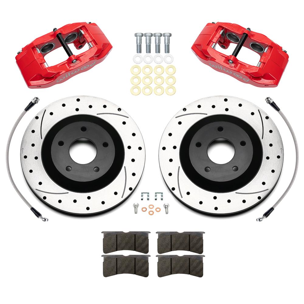 Wilwood Disc Brakes 140-17671-DR Wilwood SLC56 Front Brake Kits