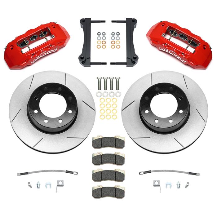 Wilwood 19-23 RAM 2500/3500 TX6R 16in Rear Brake Kit - Red thumbnail 3