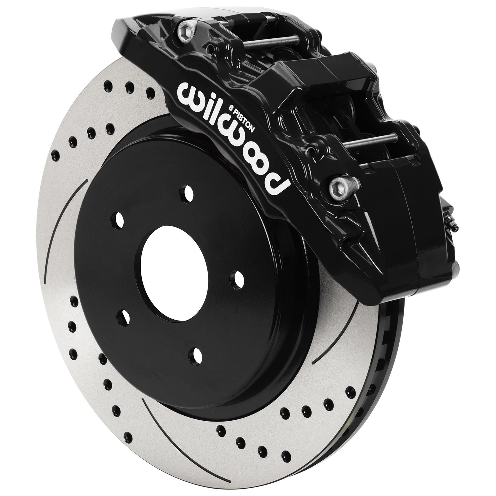 Wilwood 13-18 Dodge Ram 1500 Aero6 DM SRP Front Brake Kit w/ Lines