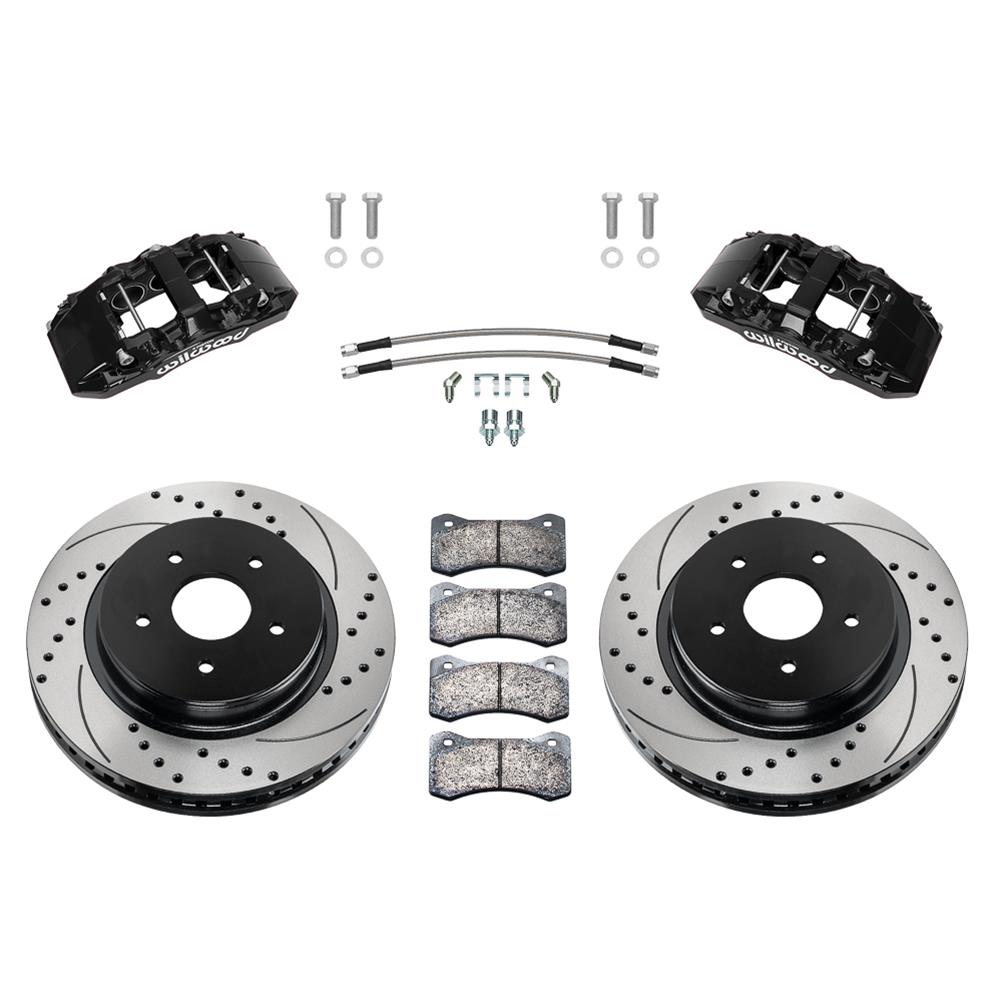 Wilwood 13-18 Dodge Ram 1500 Aero6 DM SRP Front Brake Kit w/ Lines thumbnail 2