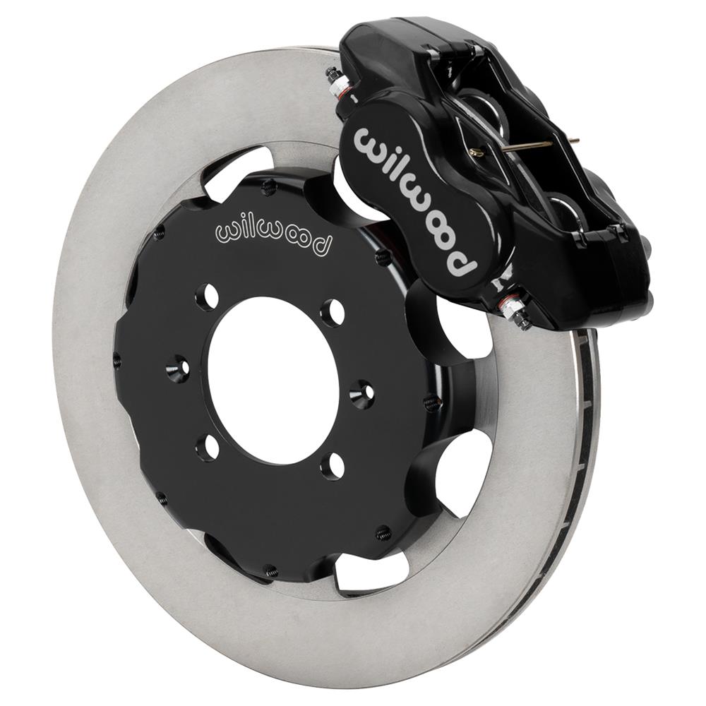 Wilwood Forged Dynalite Front Hat Kit 11.75in Black Rotor 90-05 Miata thumbnail 2