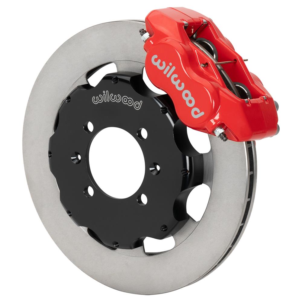 Wilwood Forged Dynalite Front Hat Kit 11.75in Rotor Red Caliper 16+ Miata thumbnail 2