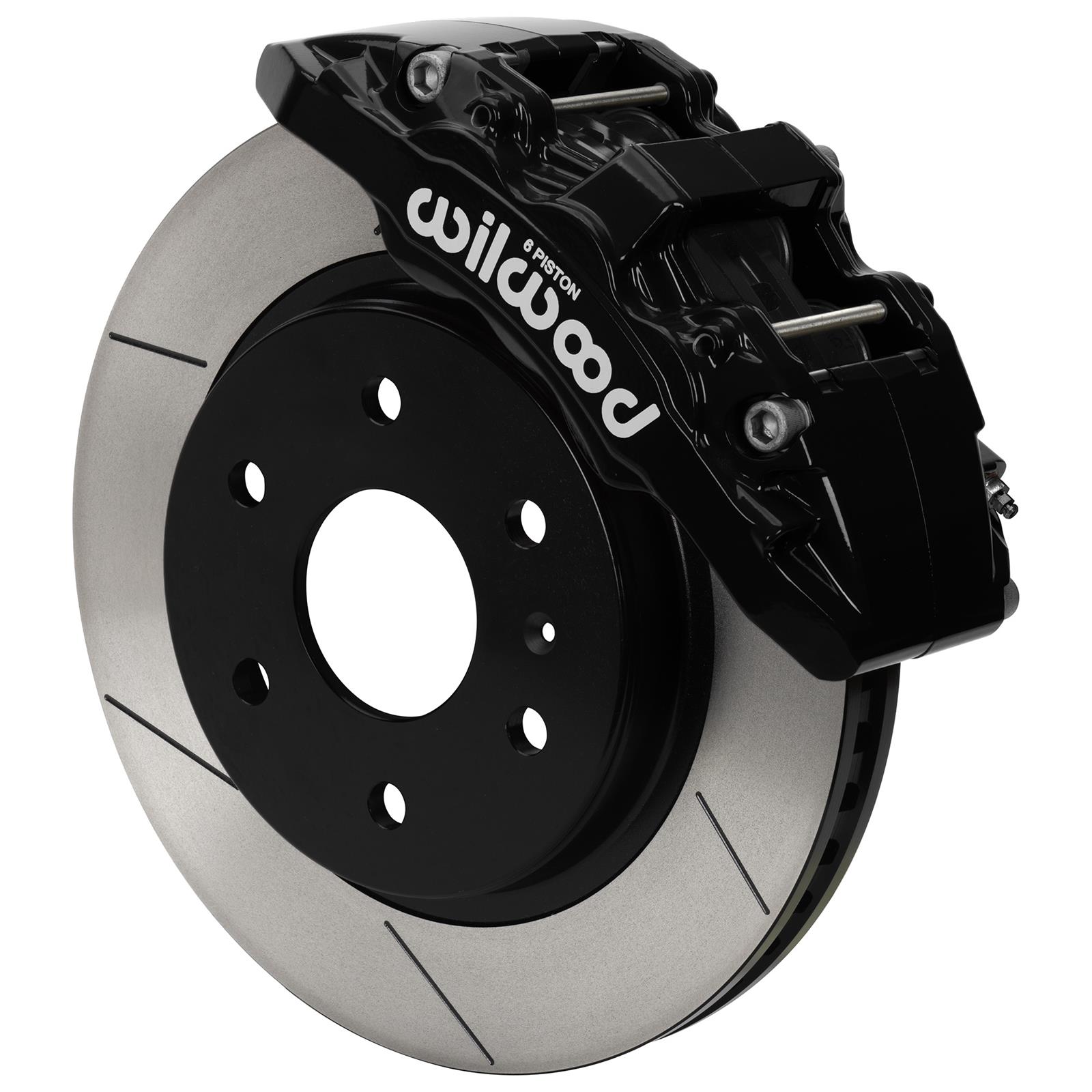 Wilwood 22-23 Mercedes-Benz Sprinter AWD 2500 Front Aero6-DM 13.25in Kit w/ Lines - Black