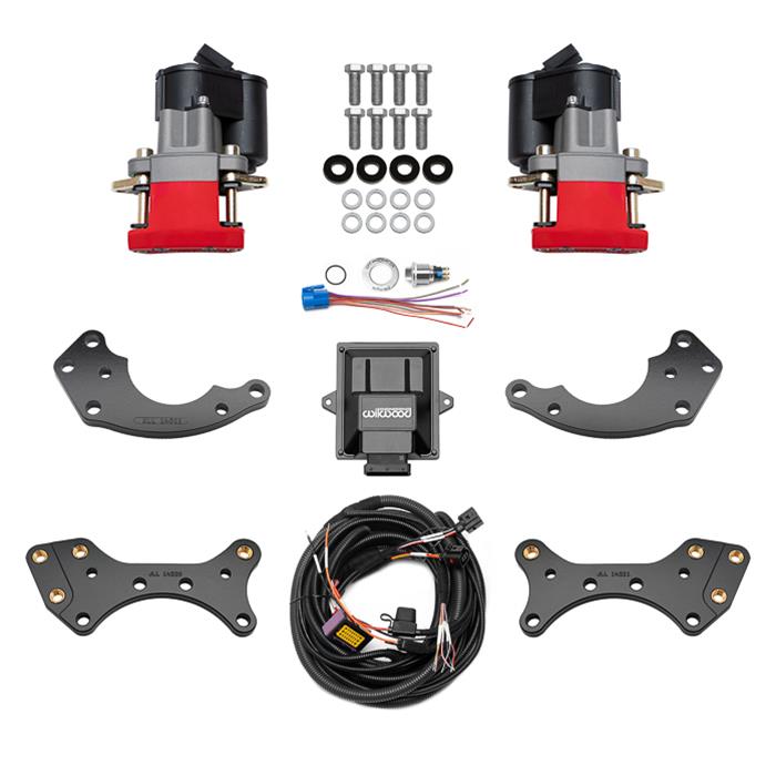Wilwood EPB Rear Pro Street Parking Brake Upgrade Kit - Red thumbnail 3