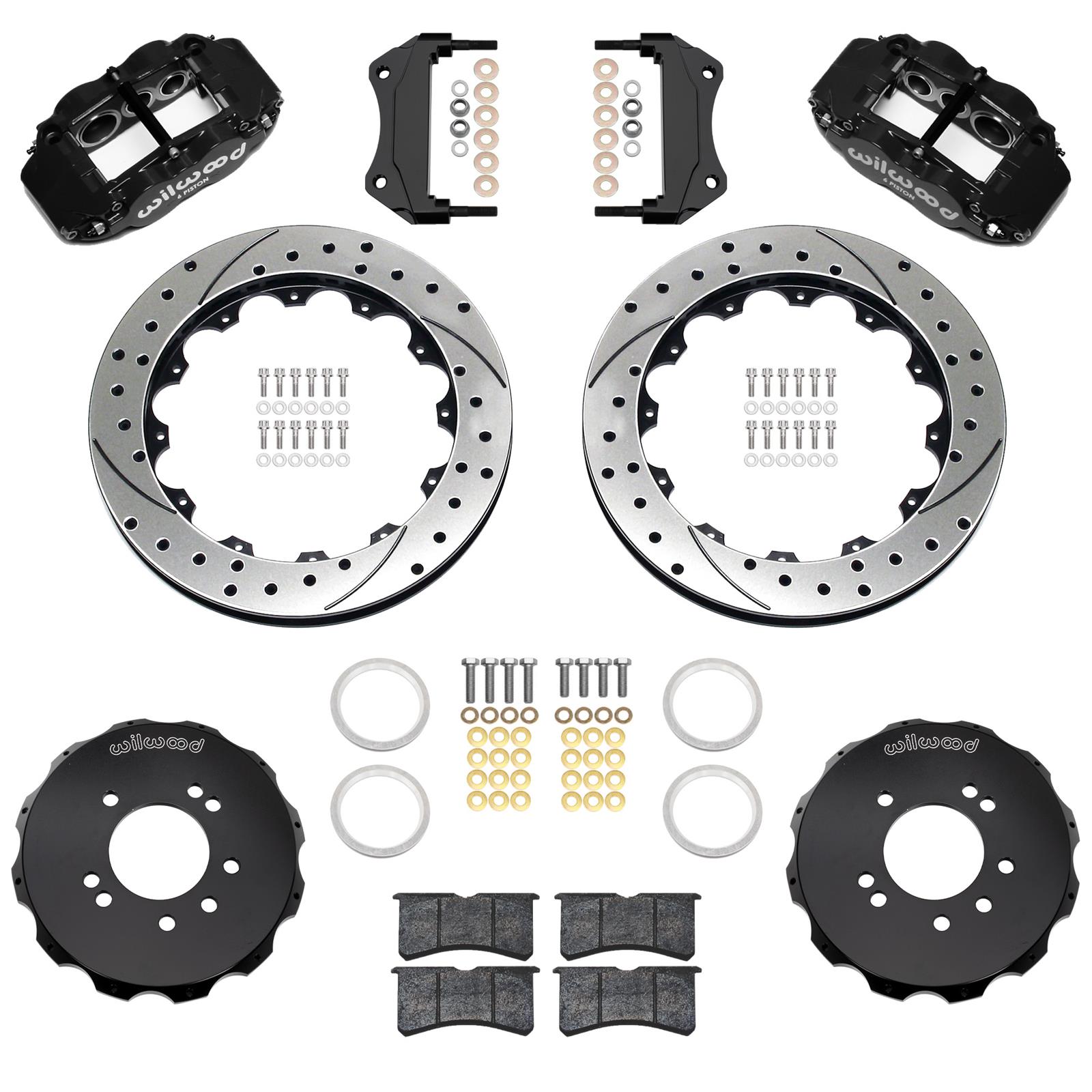 Wilwood Disc Brakes 140-18243-D Wilwood Forged Narrow Superlite 6R