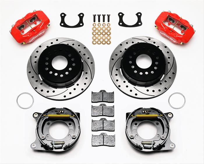 Wilwood Disc Brakes 140-7140-DR Wilwood Forged Dynalite Rear