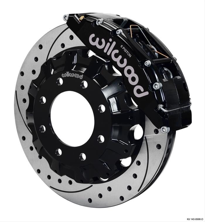 Wilwood Disc Brakes 1408996D Wilwood TC6R Big Brake Truck Front Brake Kits Summit Racing