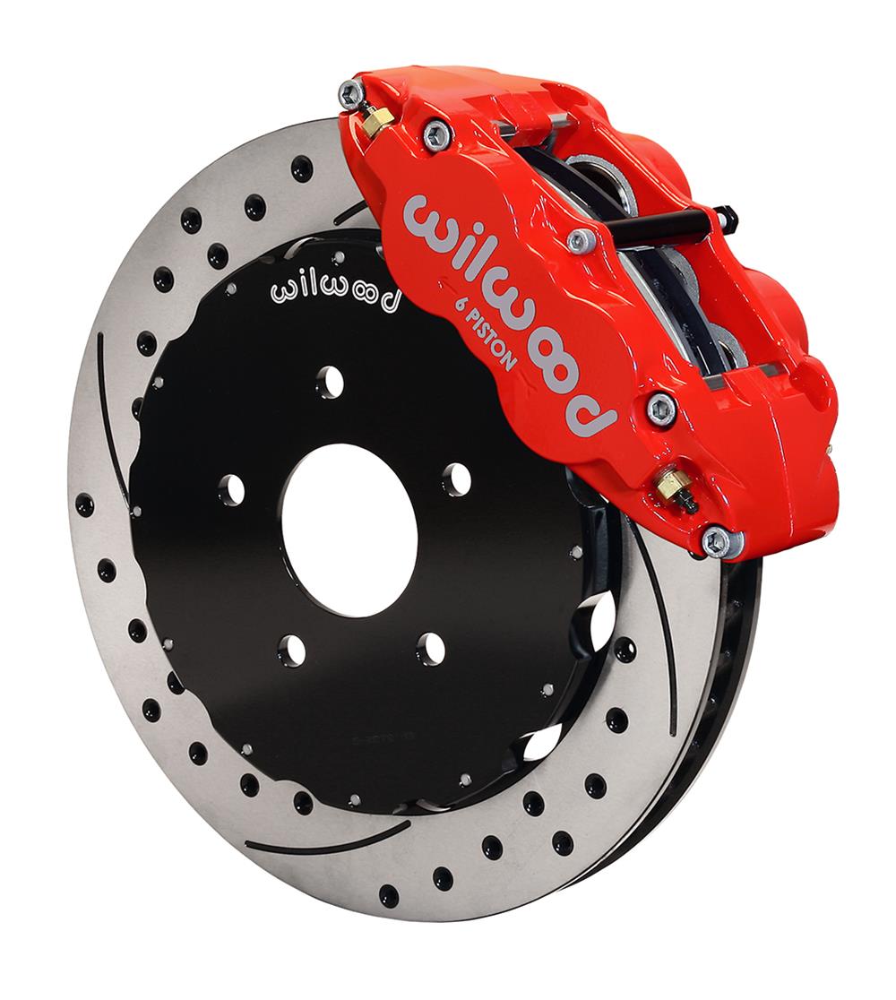 Wilwood Disc Brakes 140-9107-DR Wilwood Forged Narrow Superlite 6R Big ...