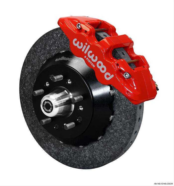 Wilwood Disc Brakes 14013145CSICR Wilwood AERO6 Carbon Ceramic Big