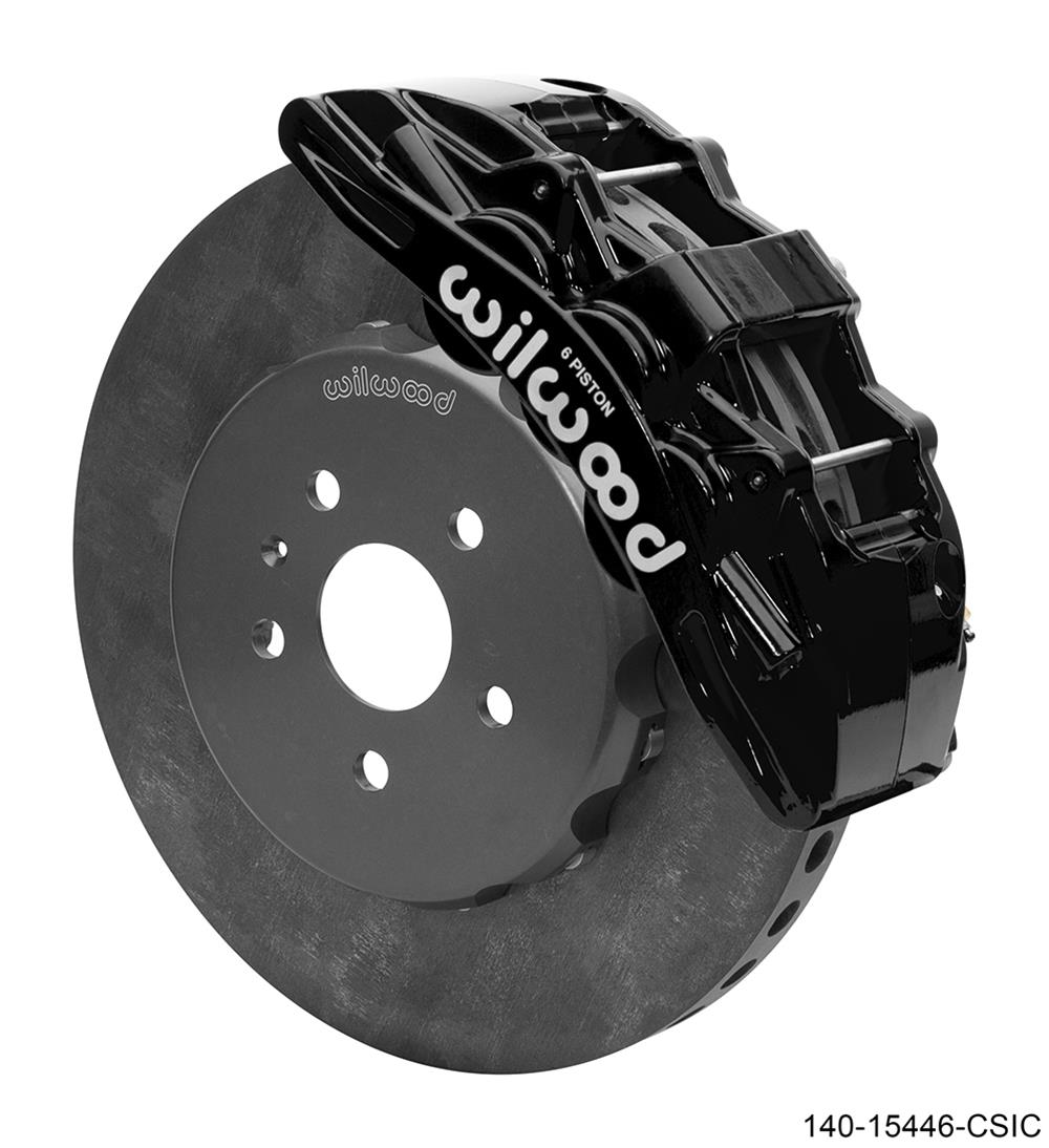 Wilwood Disc Brakes 14015446CSIC Wilwood SX6R WCCB CarbonCeramic Big