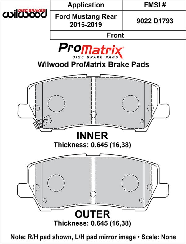 Wilwood Disc Brakes K Wilwood Smart Pad Bp Brake Pads Summit Racing