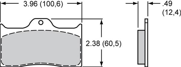 Wilwood Brake Pad 150-20-7112K