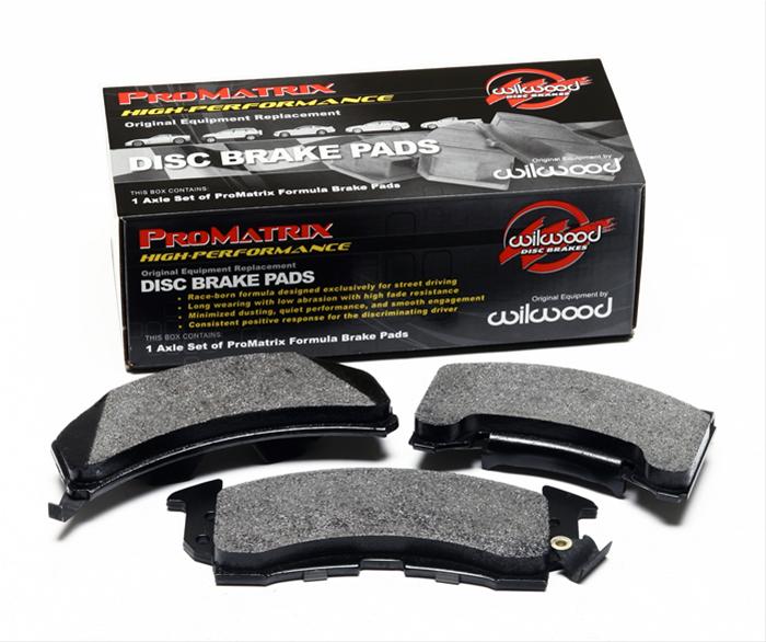 Wilwood Disc Brakes 150D0154K Wilwood ProMatrix Brake Pads Summit Racing