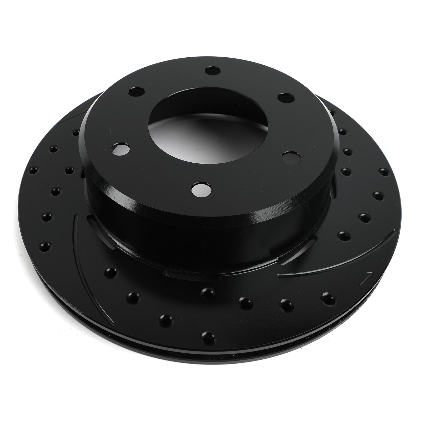 Wilwood 6x5.5 SRP Drilled Performance Rear Rotor & Hat L/H - Black