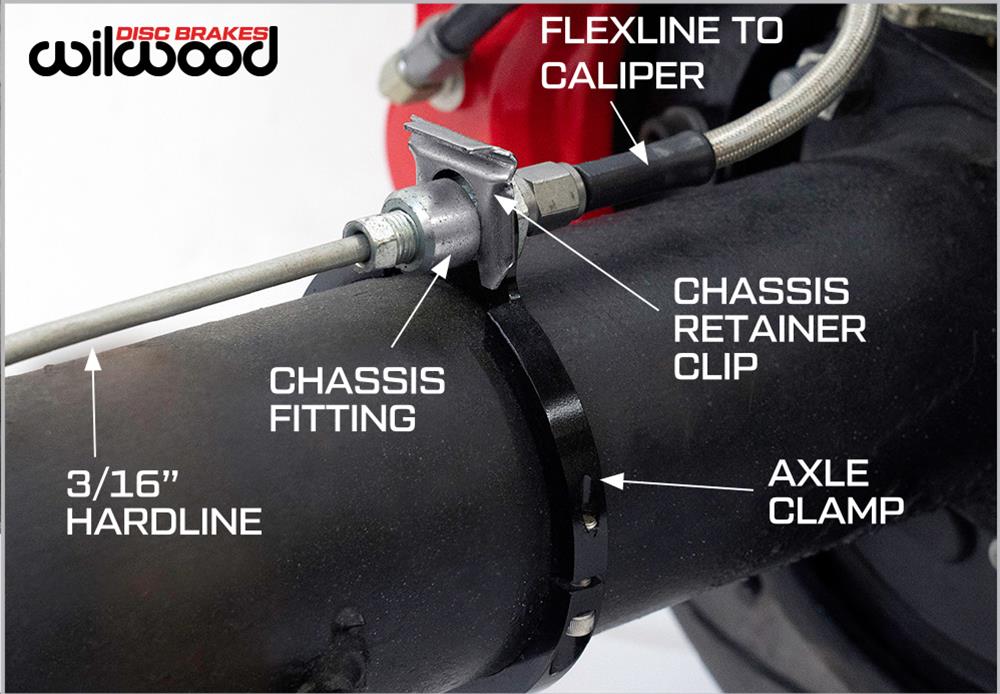 Wilwood Axle Flexline Kit 220-17289