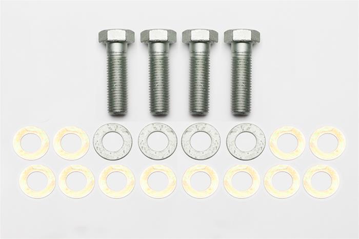 Wilwood Replacement Brake Caliper Bolts 230-15161 Bolt, Replacement, M16 x 2.0, Steel, Natural, 2.000 in., Hex Head, Universal, Set