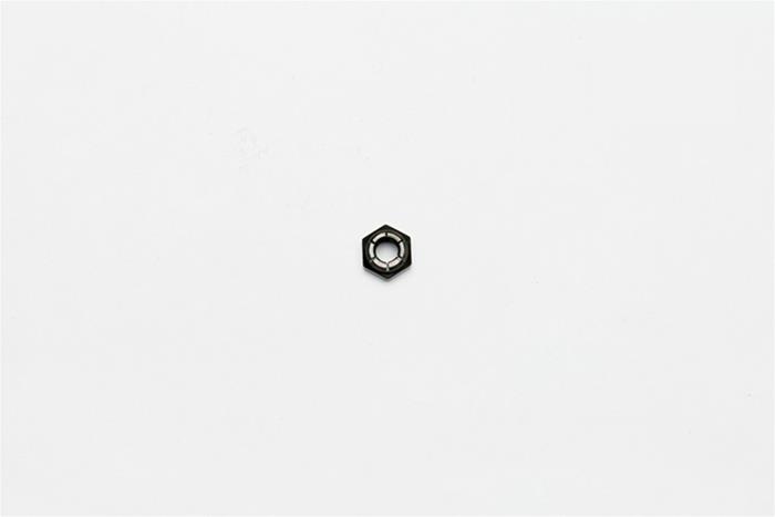 Wilwood Hex Nut - 1/4-20 x 0.75 - Black Zinc