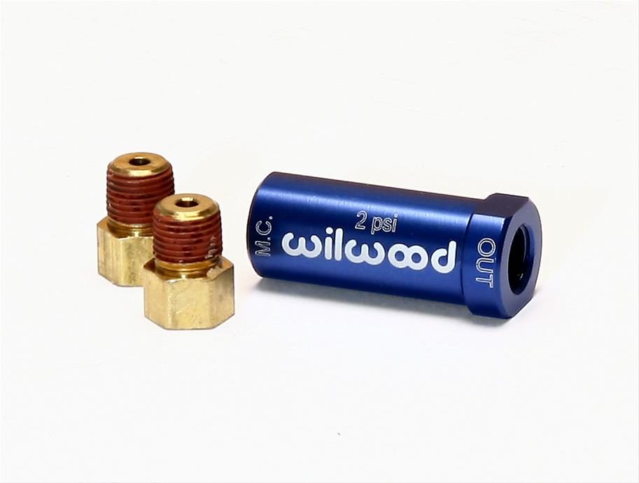 Wilwood Disc Brakes 26013783 Wilwood Residual Pressure Valves Summit