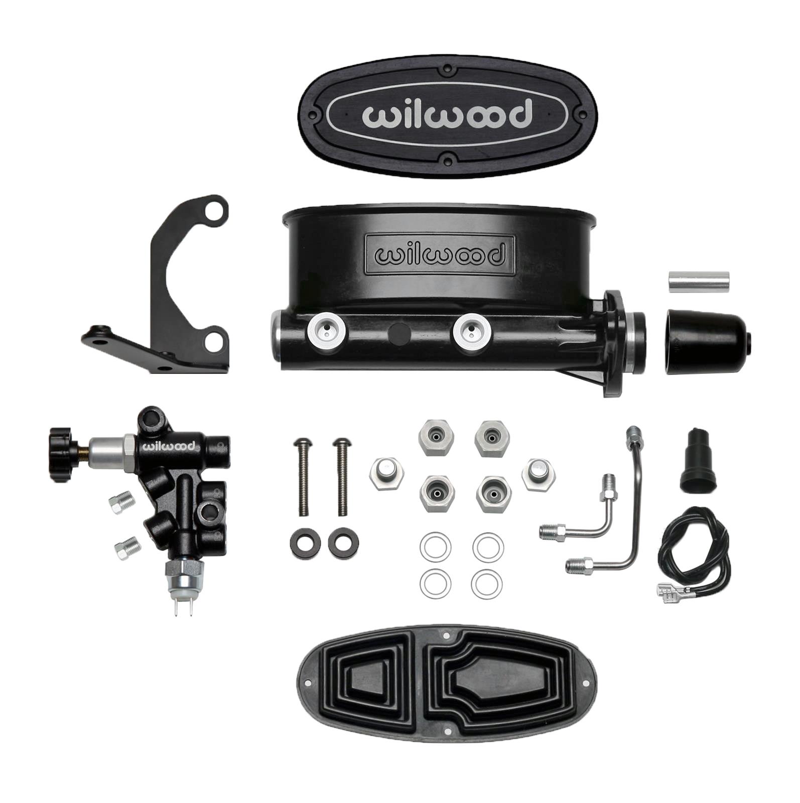 Wilwood Disc Brakes 261-13269-BK Wilwood Aluminum Tandem Master 